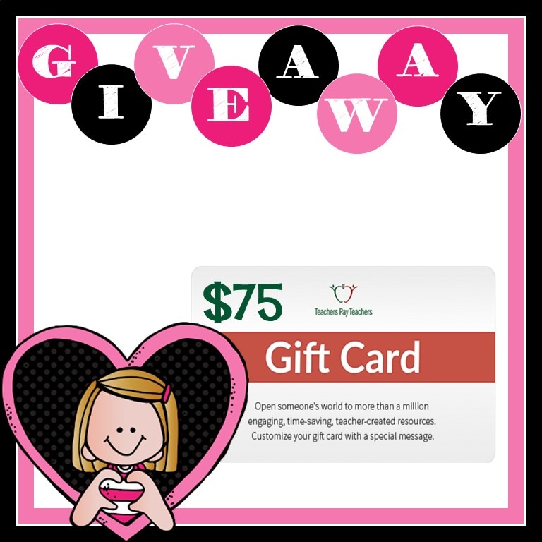 Enter now to win a $75 TPT Gift Card!