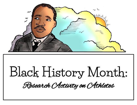 Black History Month - Athletes Research Activity