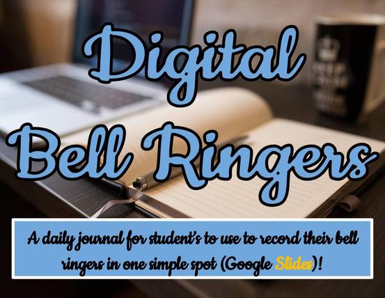 Google Drive Digital Bell Ringers - Fully Editable in Google Slides!